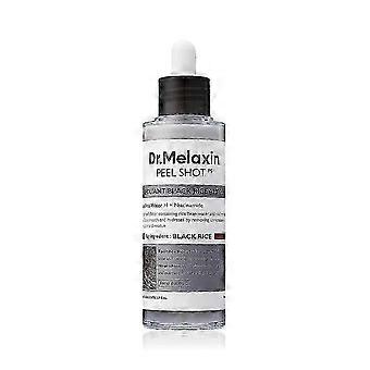 2PCS Dr.Melaxin PEEL SHOT GLOW EXFOLIANT RICE AMPOULE (WHITE RICE/BLACK RICE)_H