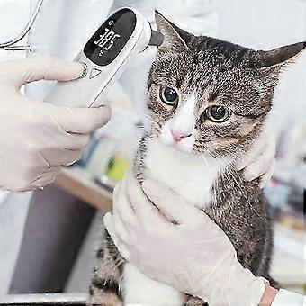 Pet Ear Thermometer for Cats, Dogs & Other Animals -- Non-Contact Electronic Temperature Measurement