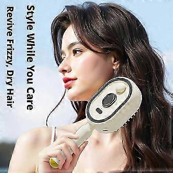 Anti Static Electric Spray Hair Brush with Essential Oil Diffuser & Scalp Massager Function-ML