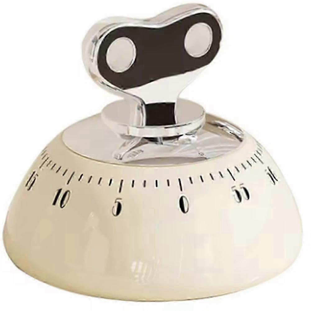 Magnetic Kitchen Timer, 60-Minute Countdown Timer, Mechanical Timer for Baking, Studying, and Fitness