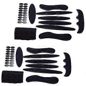 Kit com 2 almofadas de substituição para capacete de ciclismo, kit universal para bicicleta, ciclismo e motocicleta