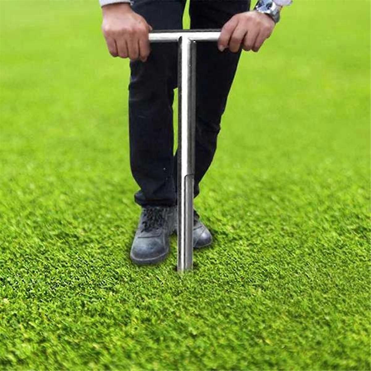 Soil Probe With Small Soil Sampling Bag, Soil Sampling Probe Pole, Ground Probe For Soil Testing Sampling