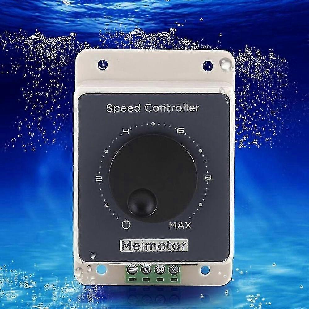 12v Motor Speed Controller, Pwm Motor Speed Controller Pulse Width Modulator Dc10-60v 20a Waterproof Shell