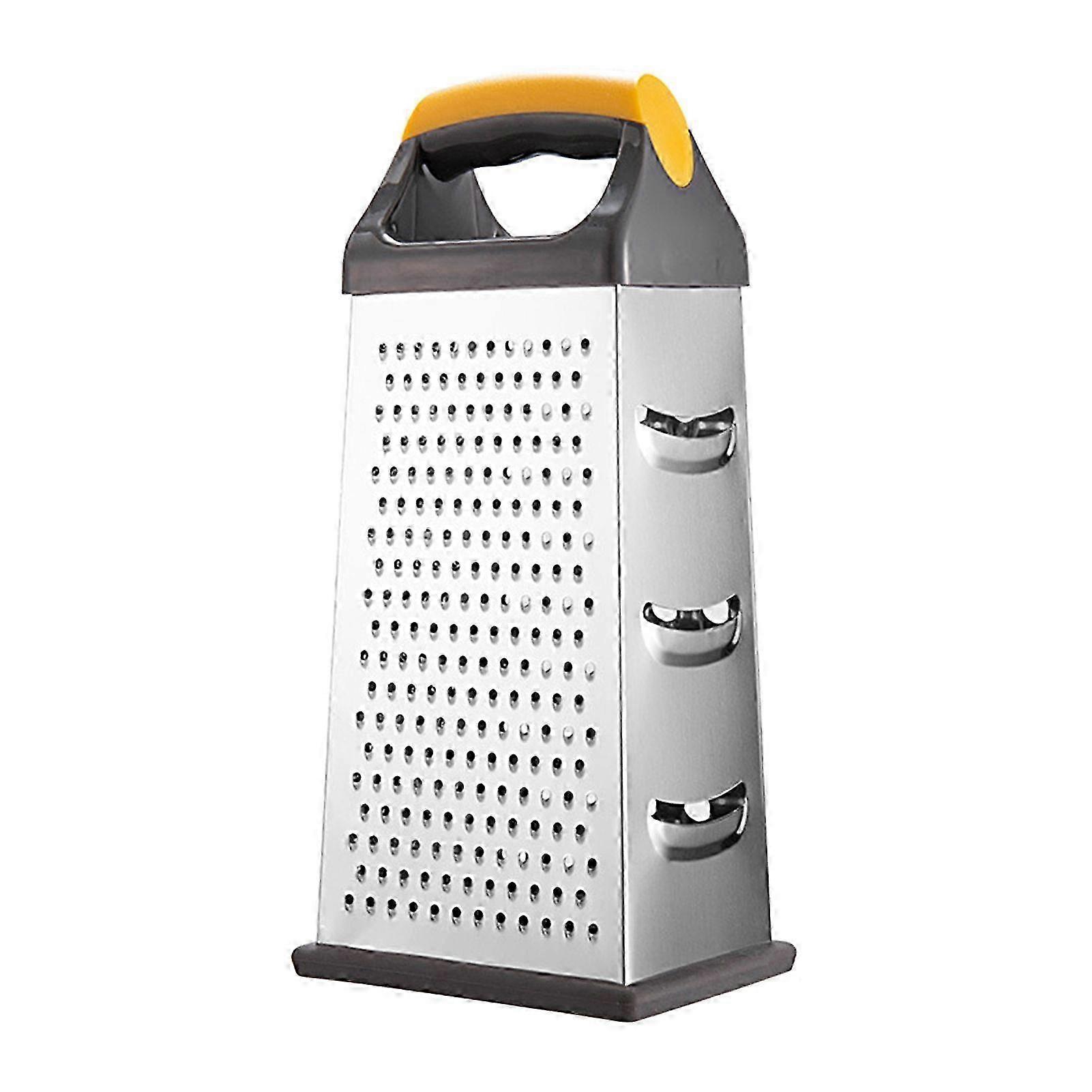 Grater Practical 4-Sided Boxed Grater Convenient Multifunctional Vegetable Cutter Rust-Proof Kitchen Gadgets