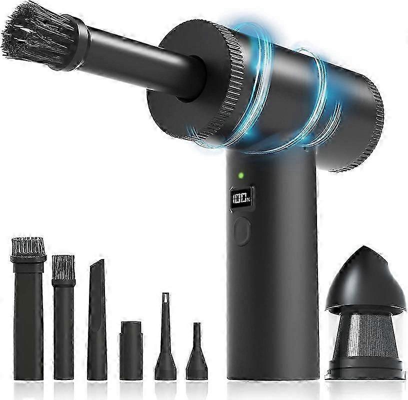 Handheld Compressed Air Duster for Keyboard Electronics Desk Cleaning