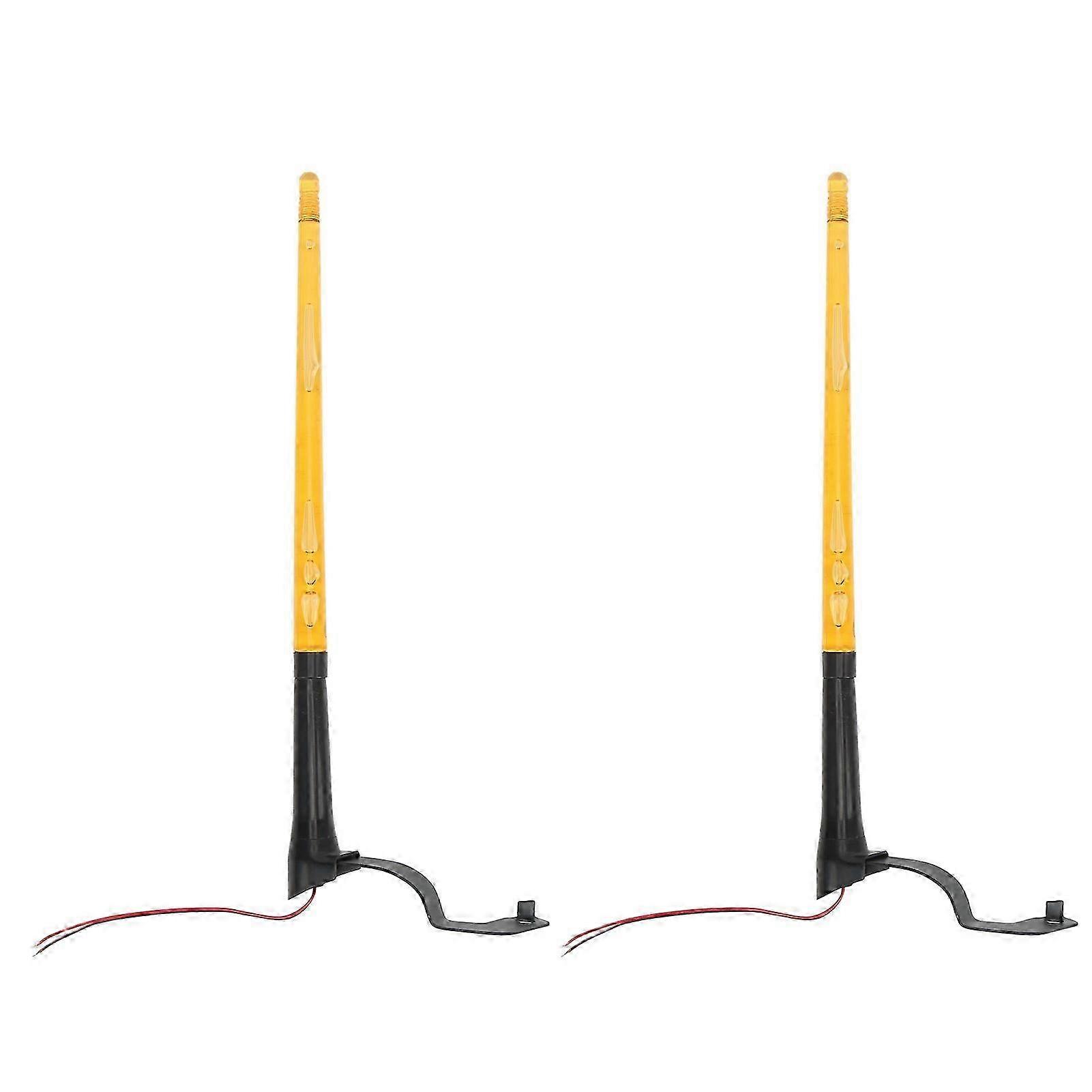 Waterproof Amber Whip Light 340mm ATV UTV