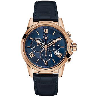 Gc- esquire Swiss Quartz Women's Analogue Watch with Cowhide Bracelet Y08003G7