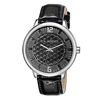 Watch custo cor.neg.smooth Watch for Women Analog Quartz with Cowskin Bracelet CU043602