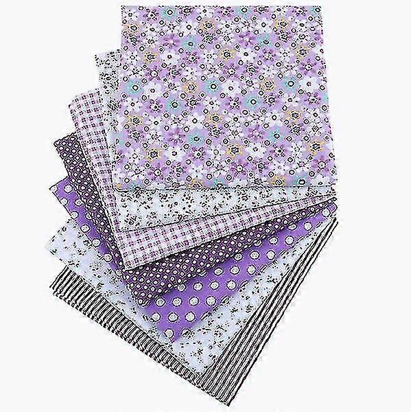 7pc Hand-Cut Cotton Fabric Set