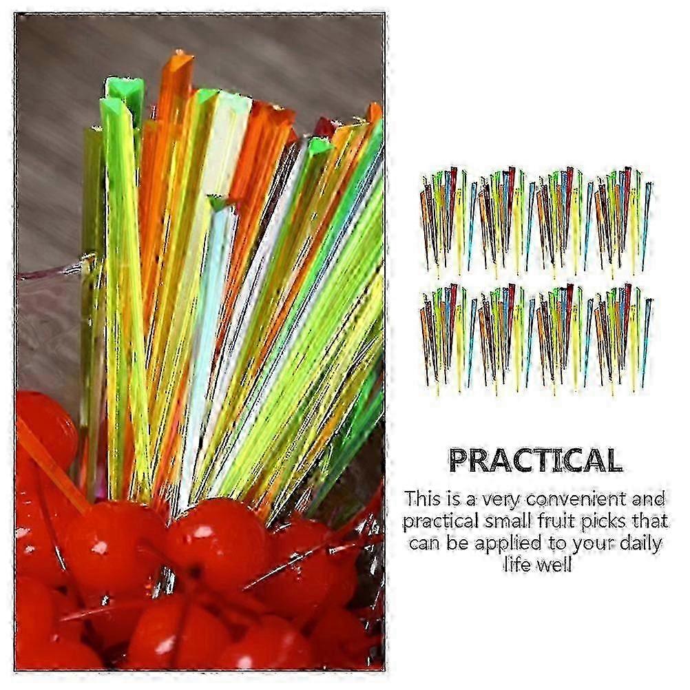 500pcs Mini Plastic Appetizer Forks