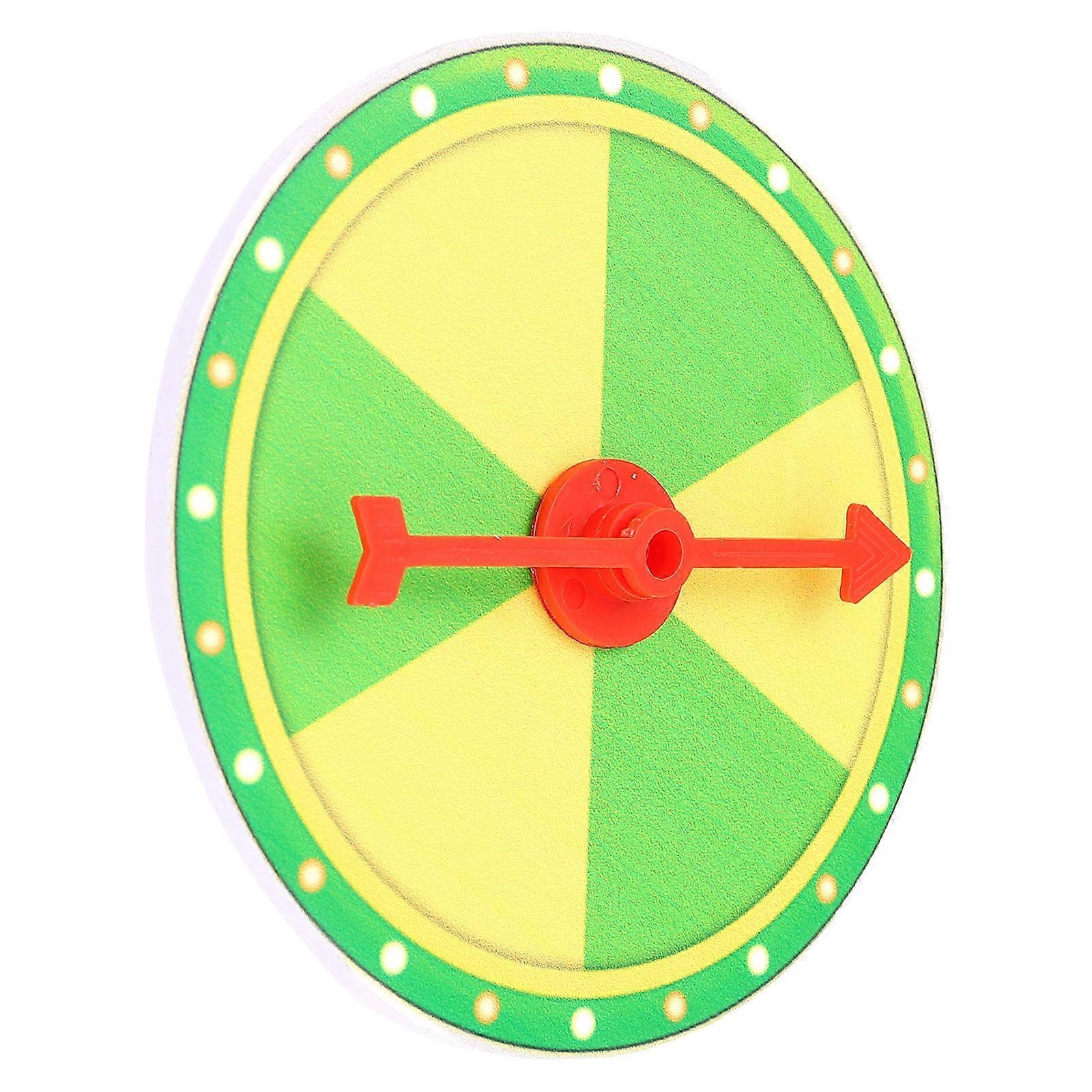 Turntable Prize Wheel compatible with Classroom Teaching Activity Prop 1Set