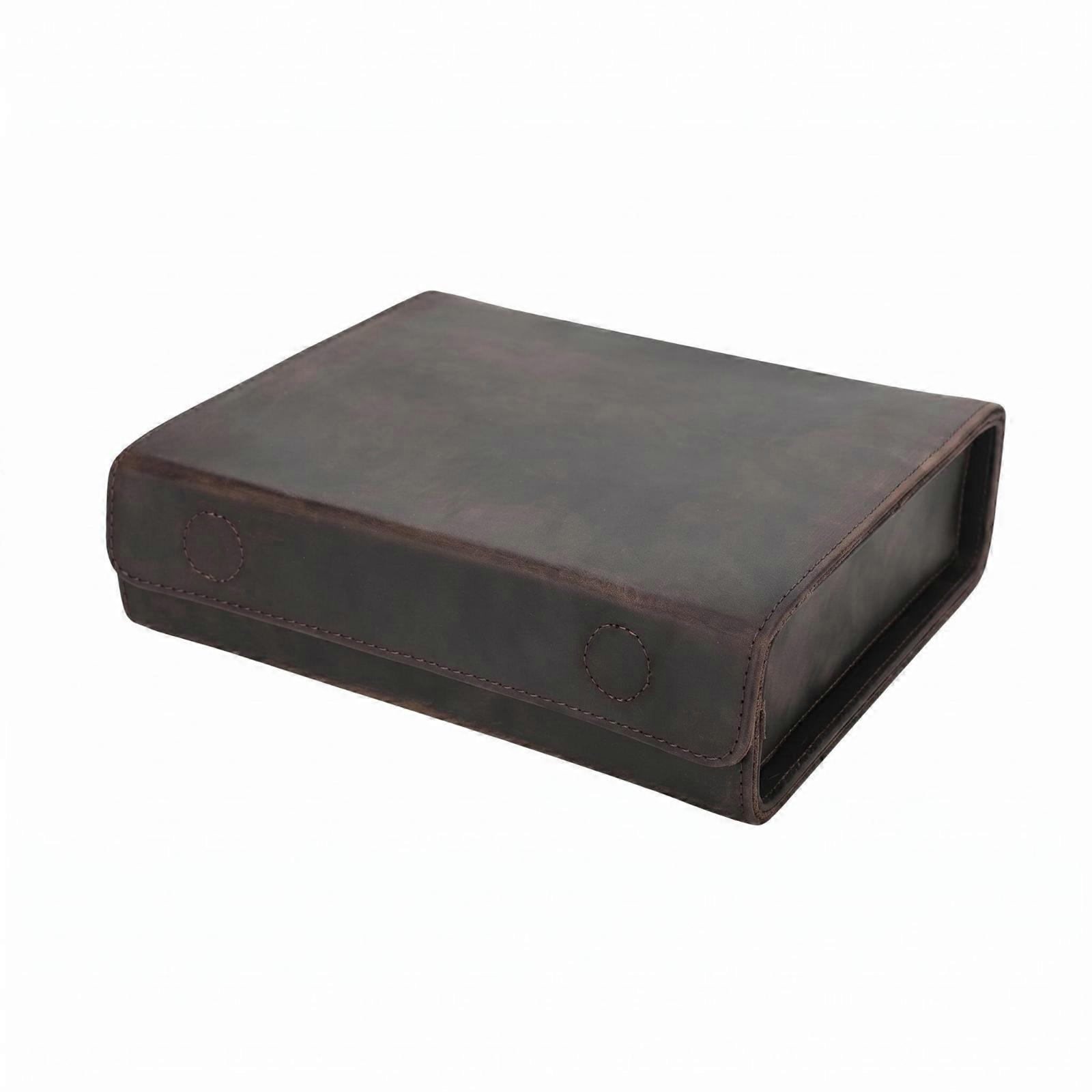 Glasses Holder Brown Coffee Securing Spectacles Holder Slim