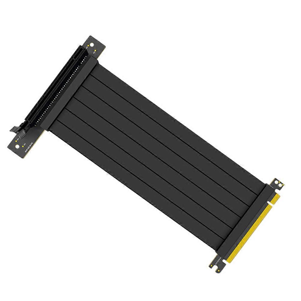 Pcie Riser Adapter Cable for Graphics Card Black Copper