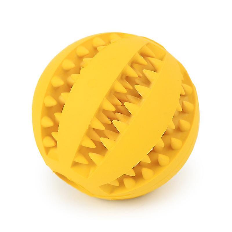 1pc Sof Pet Dog Toys Ball Interactive Elasticity Ball Dog Chew Toy Tooth Clean Rubber Ball Toys For Dogs Treats Food Dispenser