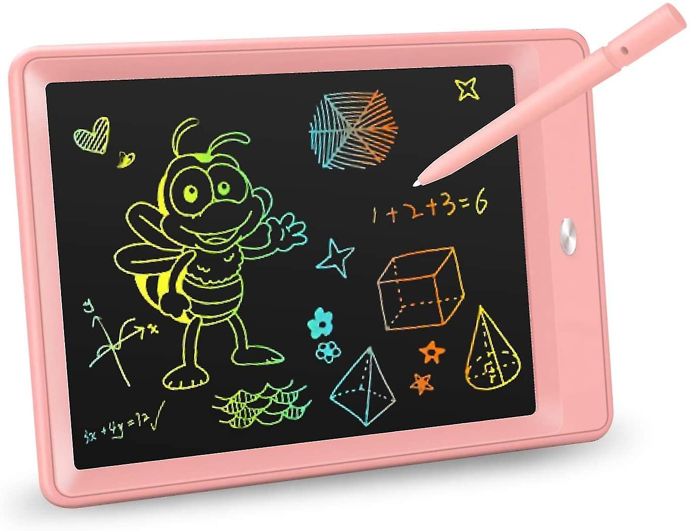 Lcd Writing Tablet, 10 Inch Colorful Toddler Doodle Board Drawing Tablet, Erasable Reusable Electronic Drawing Pads, Educational And Learning Toy For