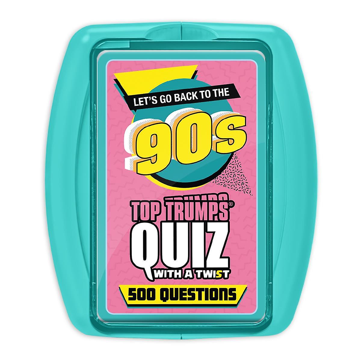 1990's Top Trumps Quiz Card Game