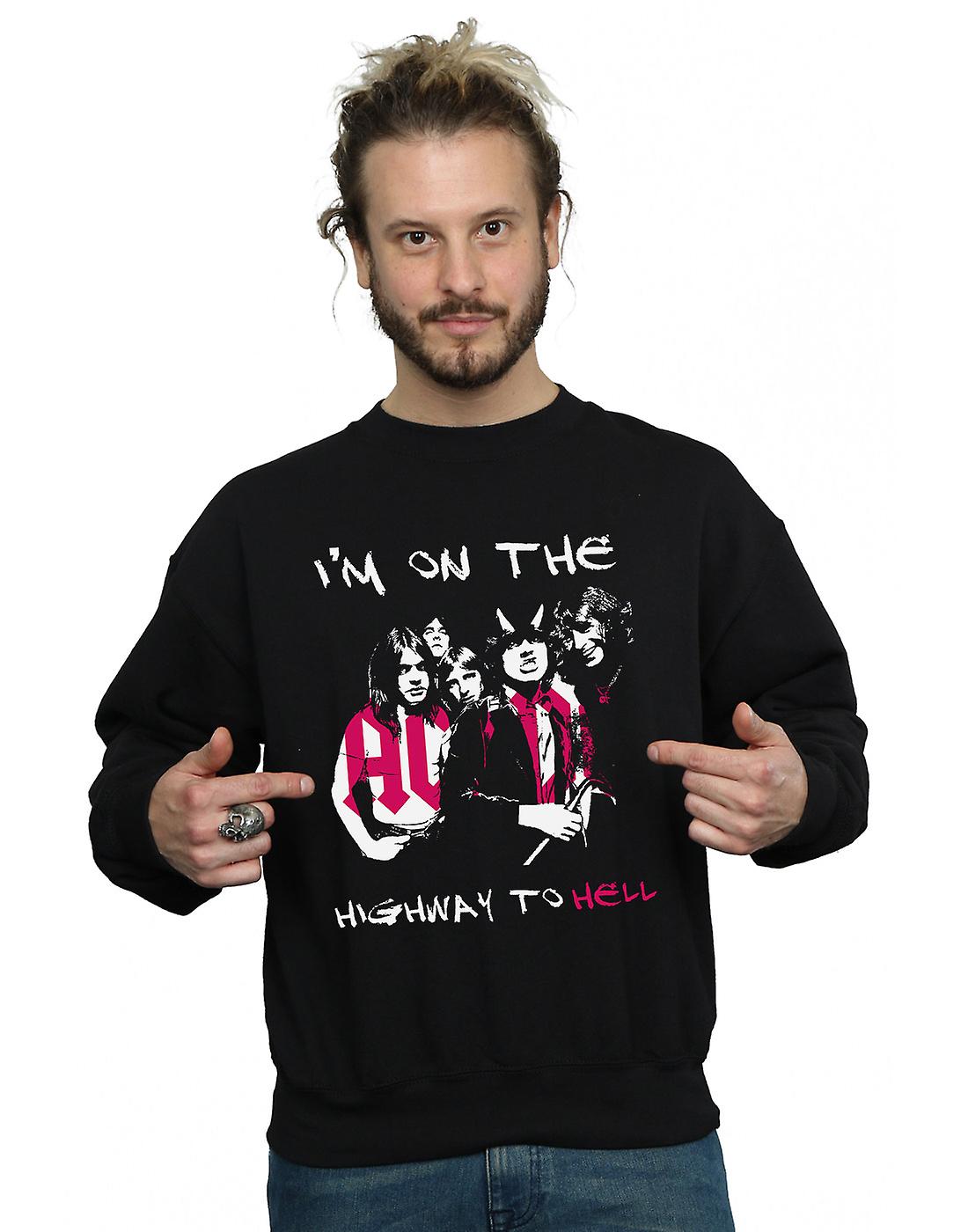 AC/DC 男士 I'm On The Highway To Hell 卫衣
