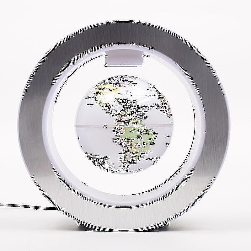 Round Led Map Floating Globe Levitation Anti Multiple Clour
