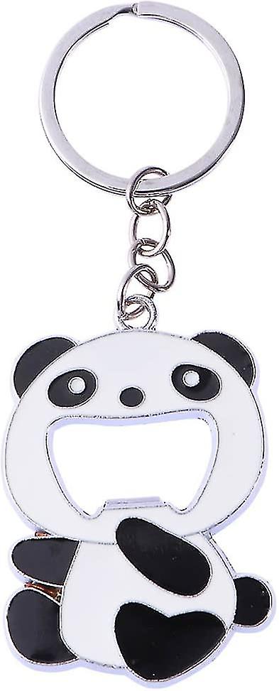 Panda Key Chain, Lovely Bottle Opener, Multi-functional Key Ring