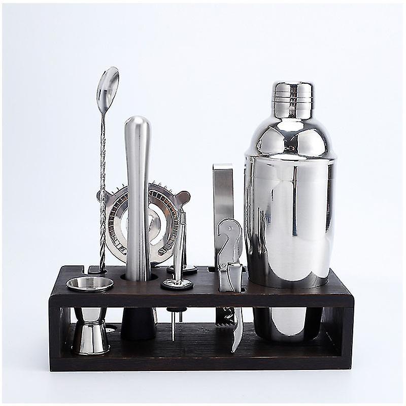 9pc rustfritt stål Cocktail Set | Cocktail Maker med tilbehør