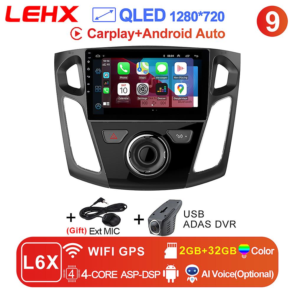 Pro 8 Core Car Android 11 For Ford Focus 3 Mk 3 2011 - 2015 Auto Radio Multimedia Video Player Autoradio 2din Carplay Gps