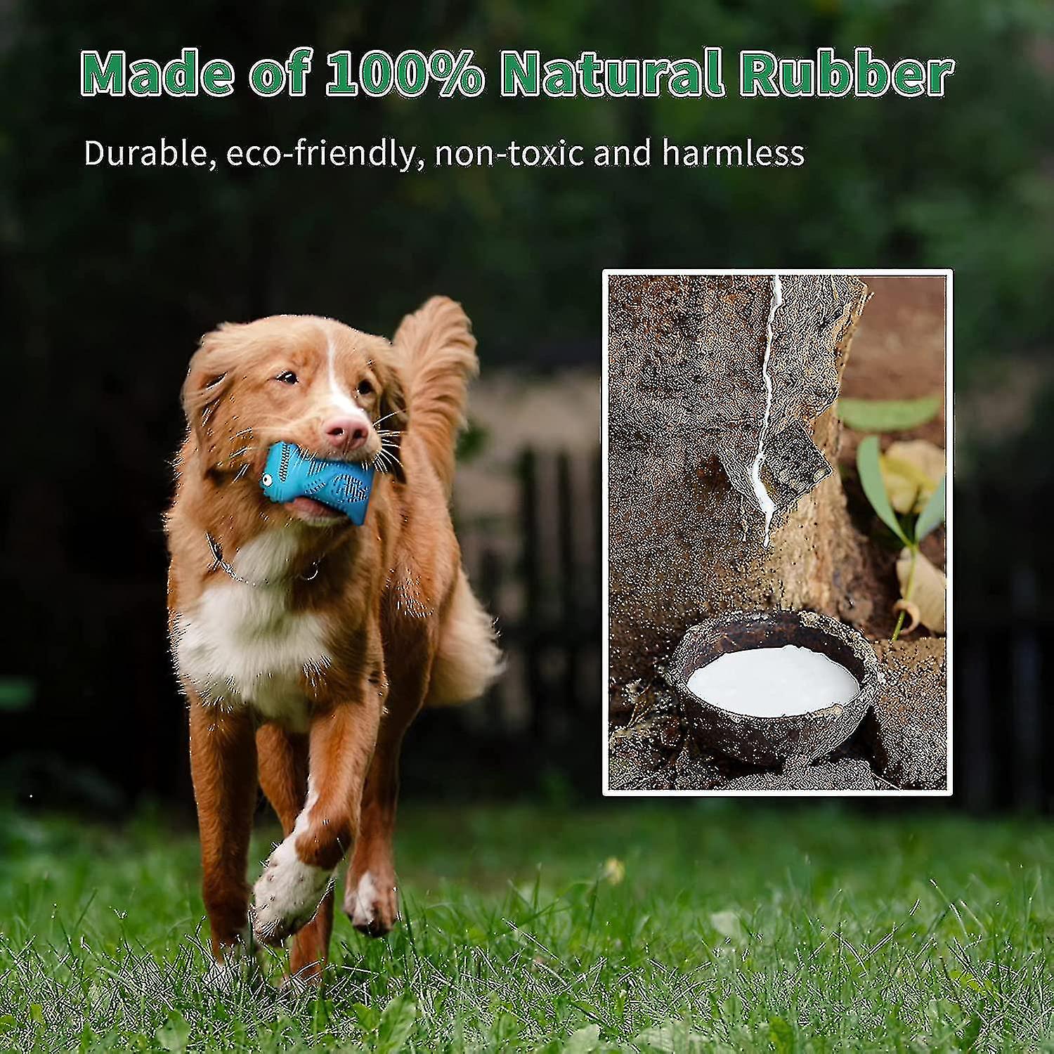 Dog Toys For Aggressive Chewers Large Breed, Lifetime Replacement, Indestructible Dog Chew Toys For Large Medium Small Dogs, Interactive Dog Toys