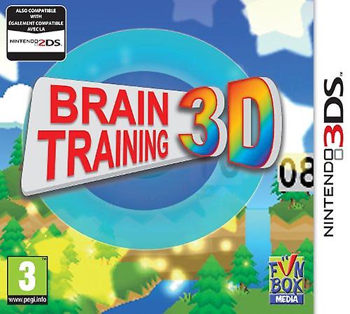 Brain Training 3D (3DS) - PAL - New & Sealed