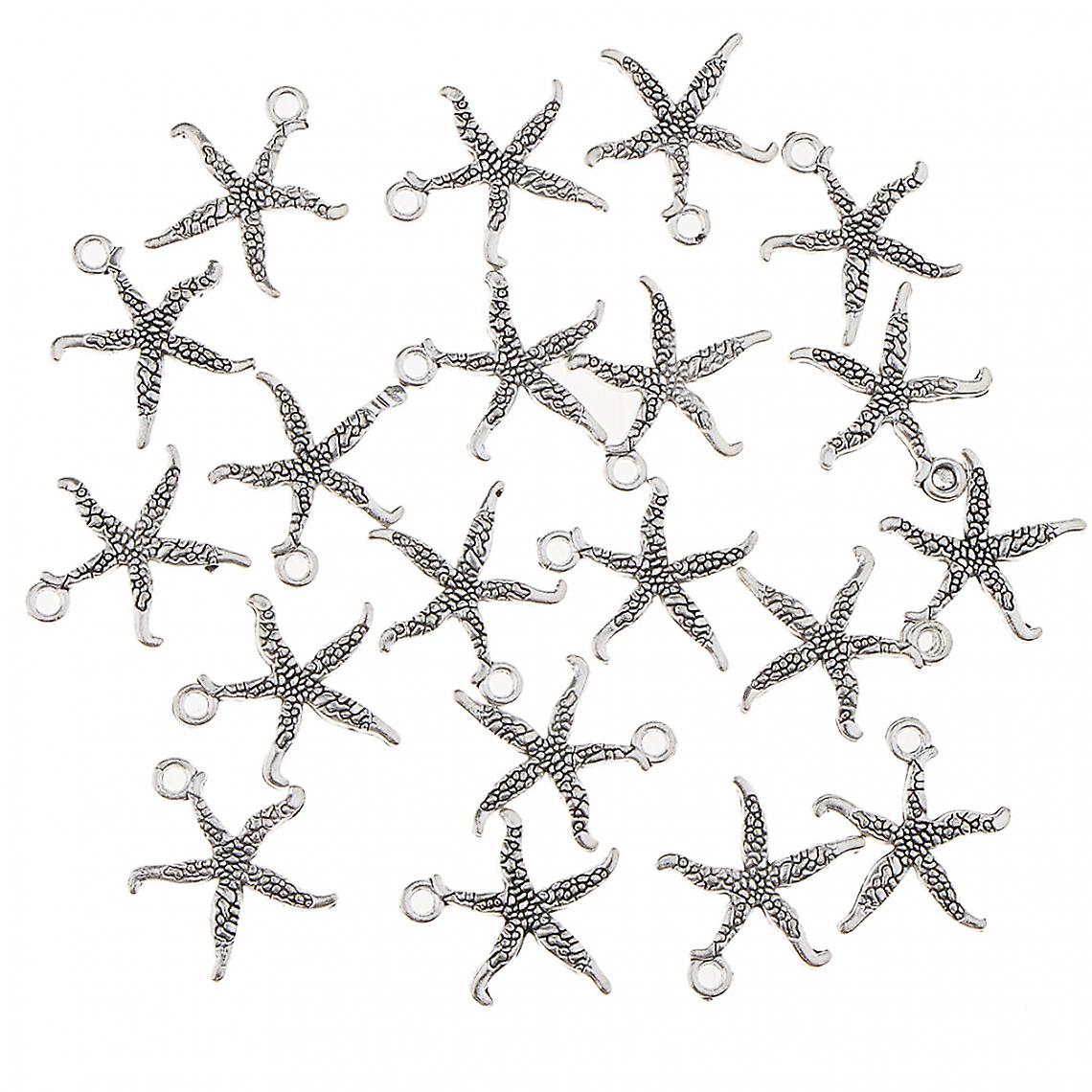 20pcs Tibetan Silver Sea Animal Pendant Finding Bead Finding Turtle