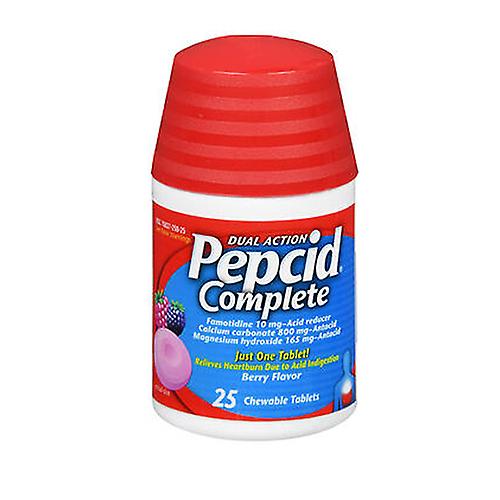 Pepcid Pepcid Complete Chewable, Berry Flavor 25 Tabs (Pack of 1)