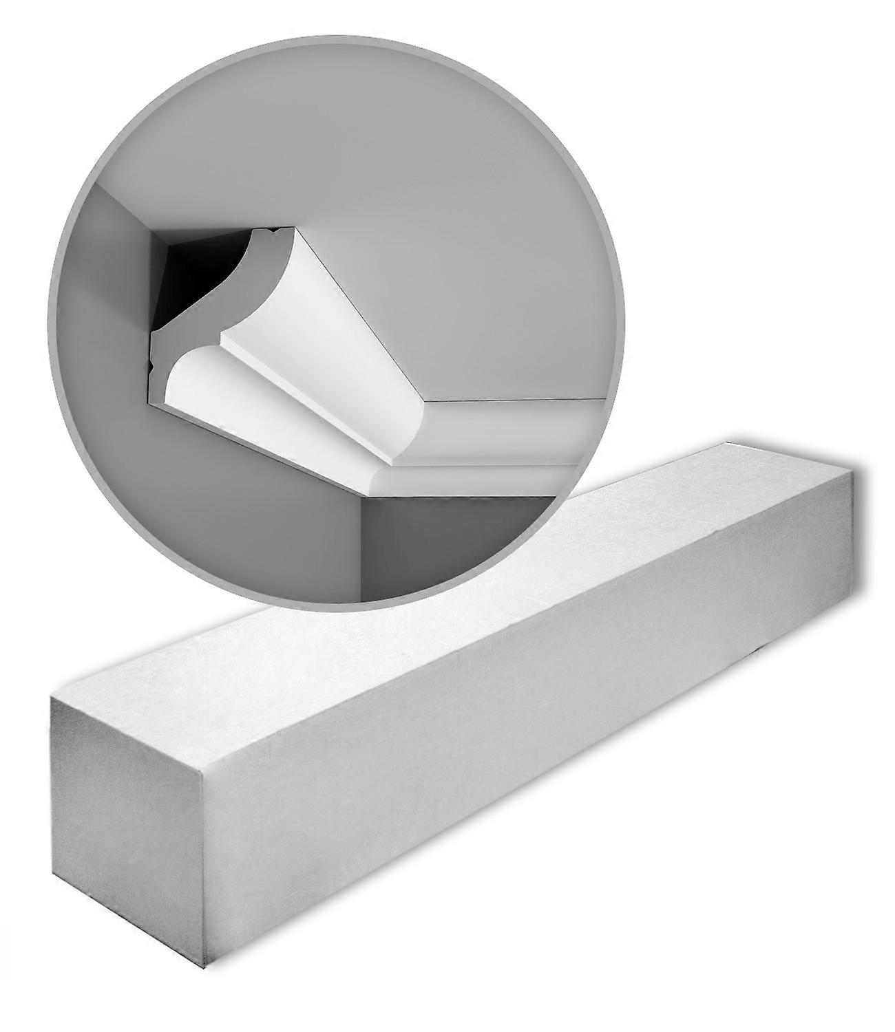 Orac Decor 10 x Crown mouldings CB502N-box-10 BASIXX Durofoam® white not primed