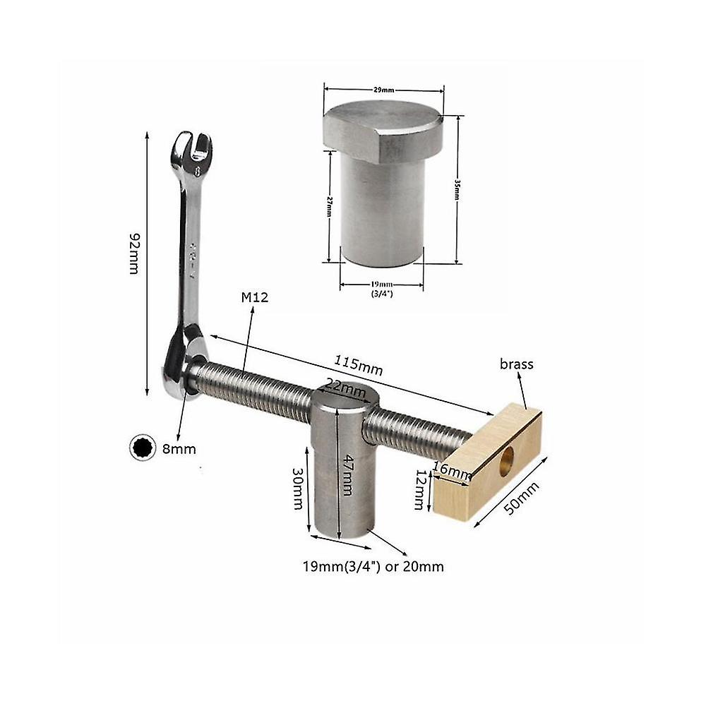 Woodworking Desktop Clip Brass Fast Fixed Clip Quick Fixture Clamping Tool And Work Hold Down Bench
