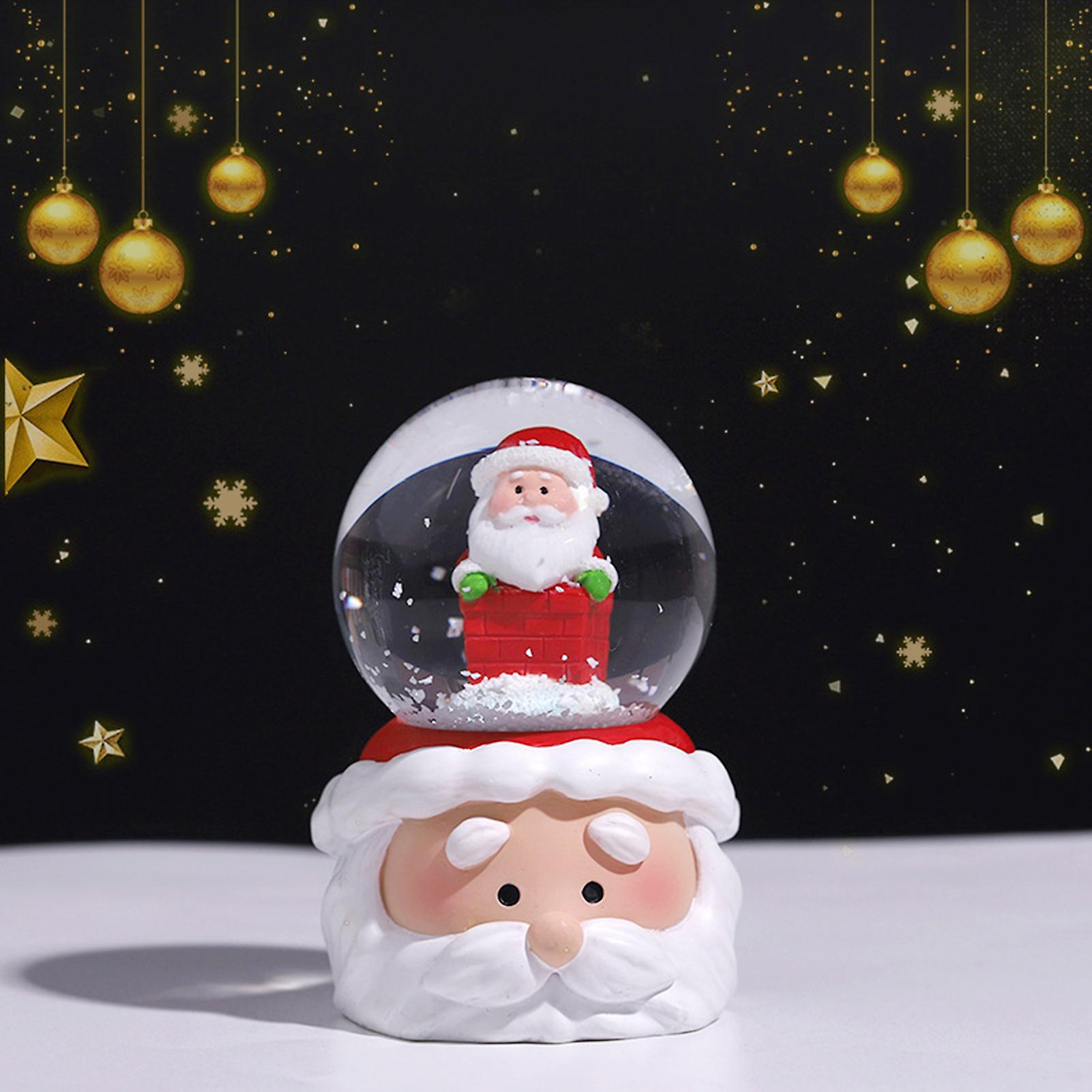 Christmas Led Crystal Ball With Colorful Light Durable Christmas Ball Ideal Gifts For Children Kids