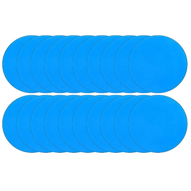 20Pcs Inflatable Pool Repair Patch Self Adhesive Round Square Waterproof Universal Swim Ring Float L
