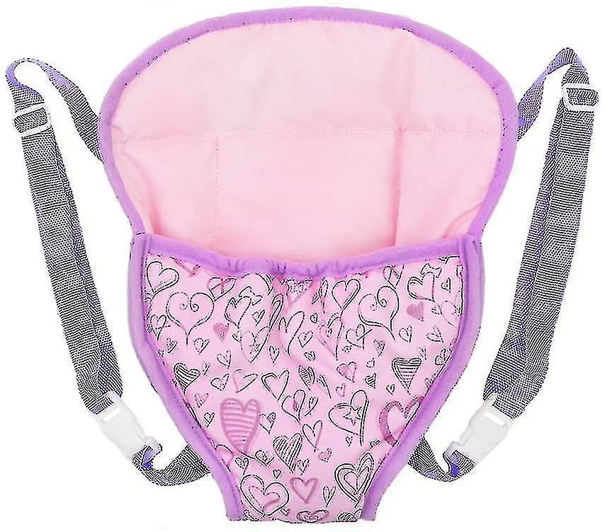 Compatible Baby Doll Carrier Backpack Doll Accessoires Front et Back Carrier avec sangles pour 15 Inc