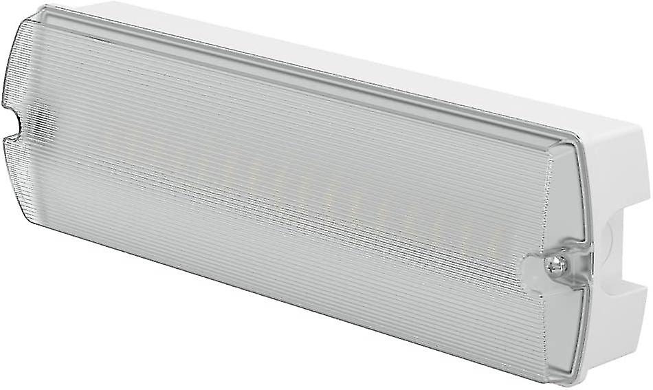 Led Ip65 3hr Emergency Maintained / Non-maintained Bulkhead Fire Safety Light Fitting With Exit Legends