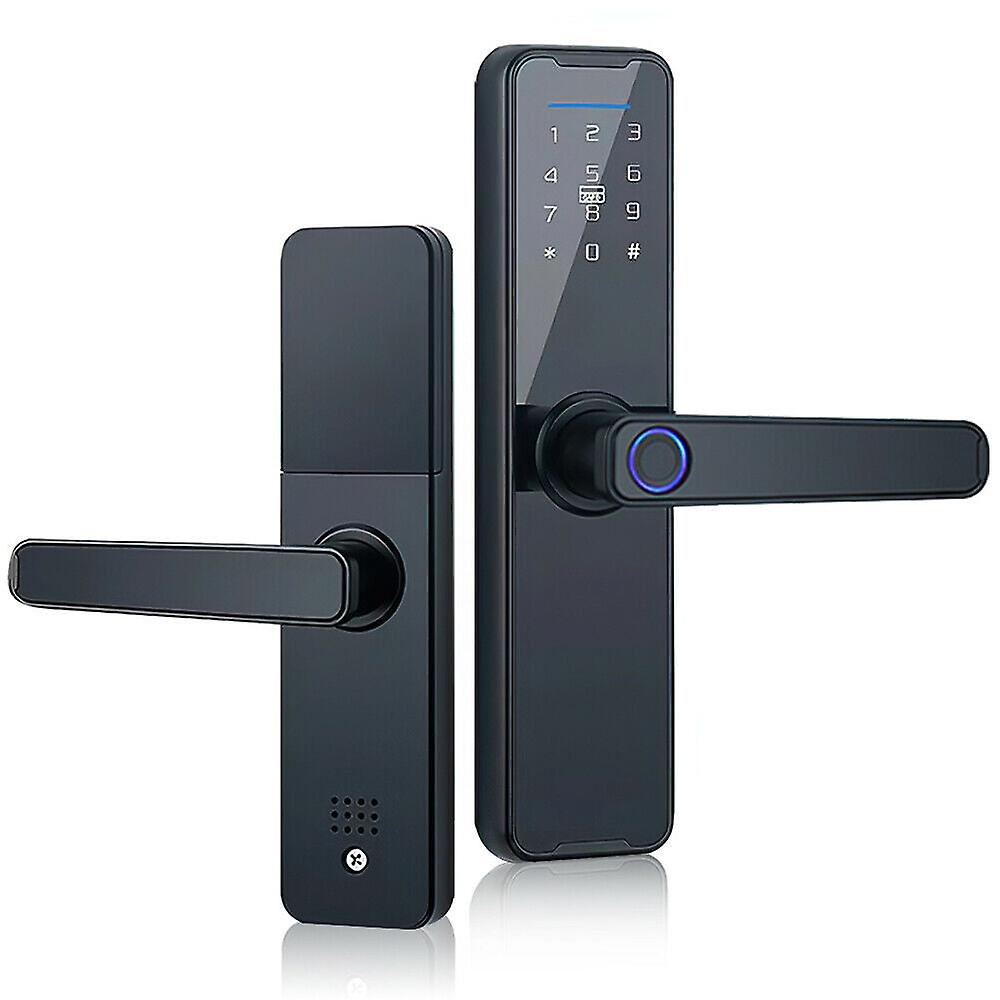Digital Smart Door Lock Fingerprint App Key Card Password Electronic Home Table Cloths