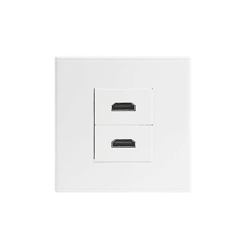 Type 86 Wall Socket Hdmi Network Cable For Digital Tv High Definition