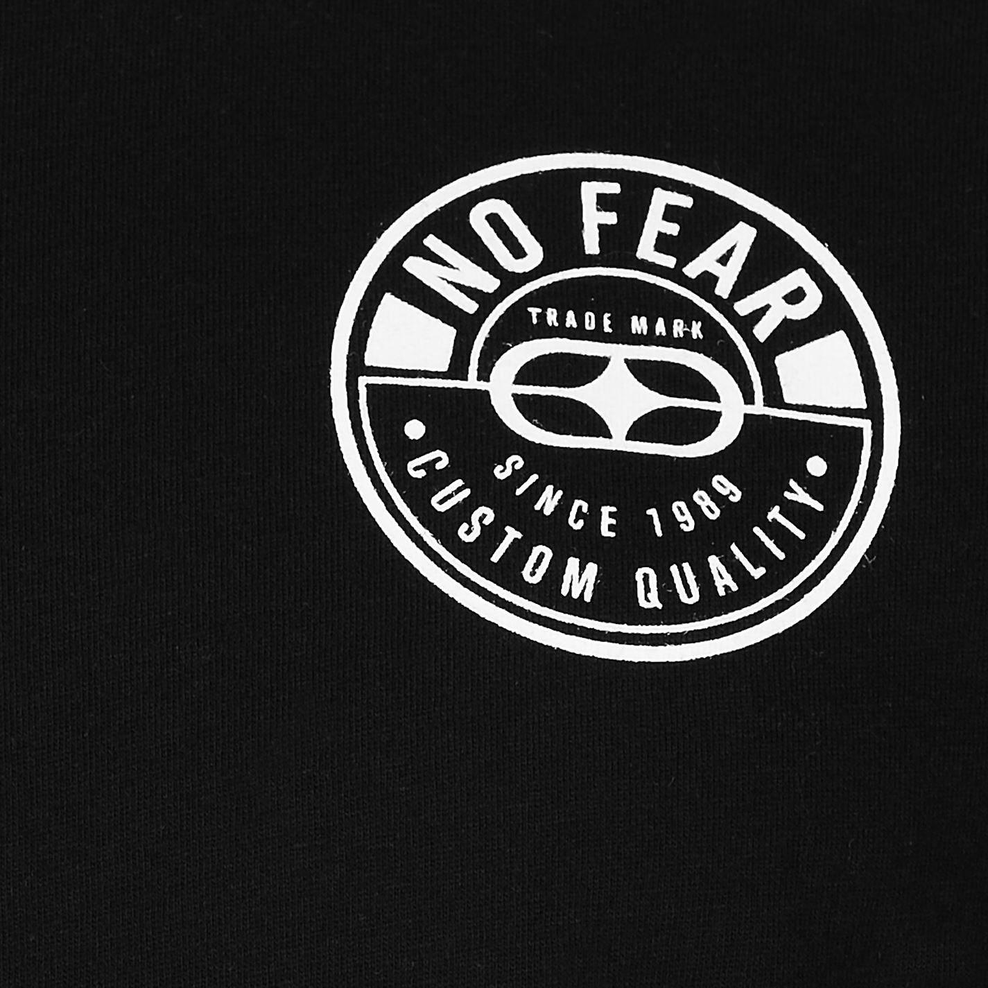 No Fear Mens Long T Shirt Crew Neck Top Sleeve Short Cotton Print no-fear-mens-long-t-shirt-crew-neck-top-sleeve-short-cotton-print