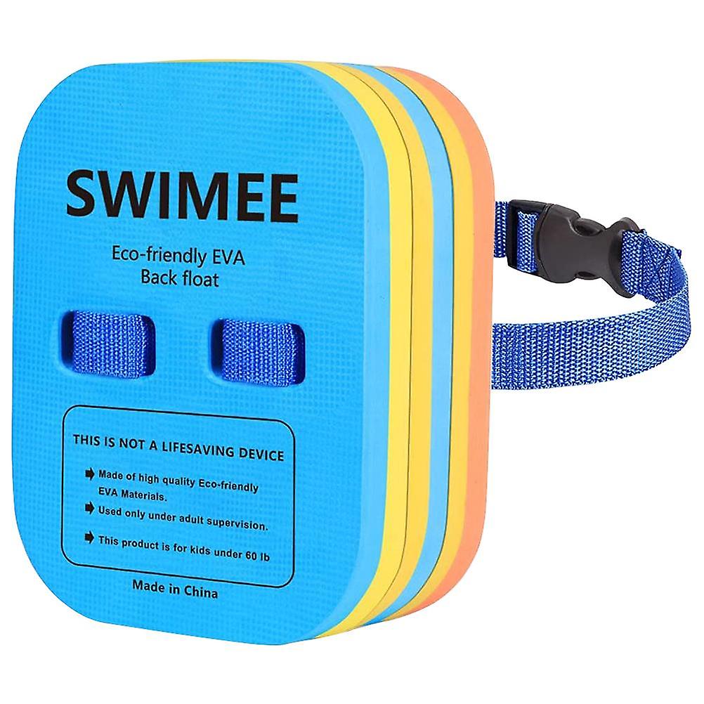Back Float EVA Swimming Board Kickboard Pool Training Aid for Adults and Children, Durable Floating Plate for Swim Practice and Water Exercises