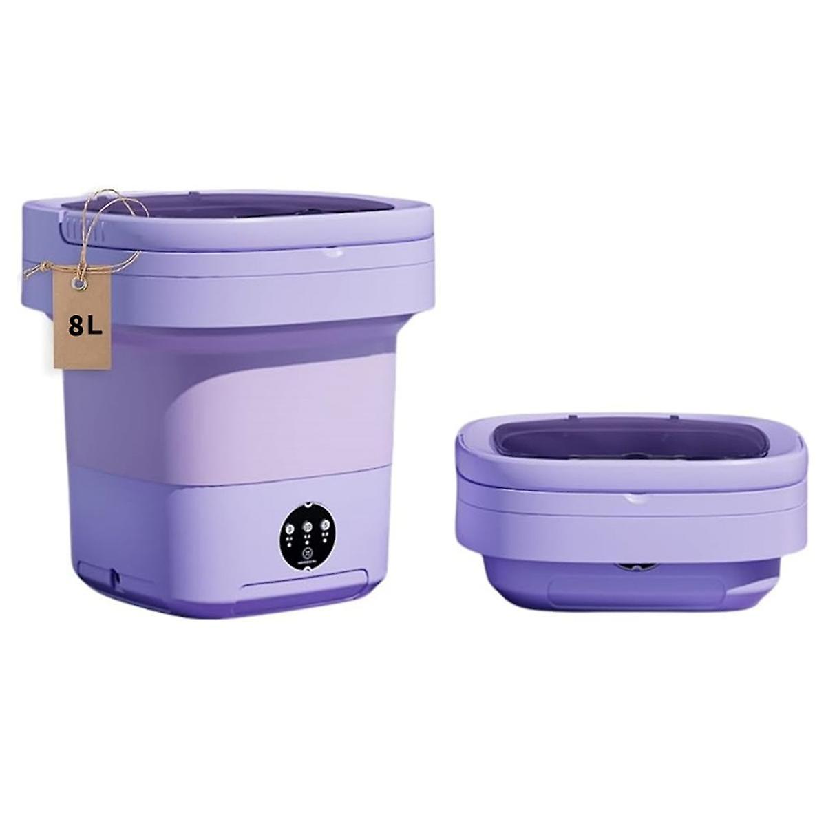 Lavatrice portatile, mini lavatrice, capacità pieghevole lavatrice. Pulizia profonda di biancheria intima, vestiti