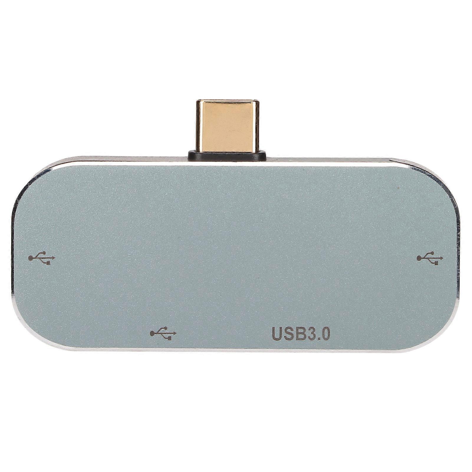 Adaptateur USB C 5 Gbit/s, alliage d'aluminium hautement compatible, USB C vers USB 3.0 pour iOS, Android, tablette, ordinateur iOS