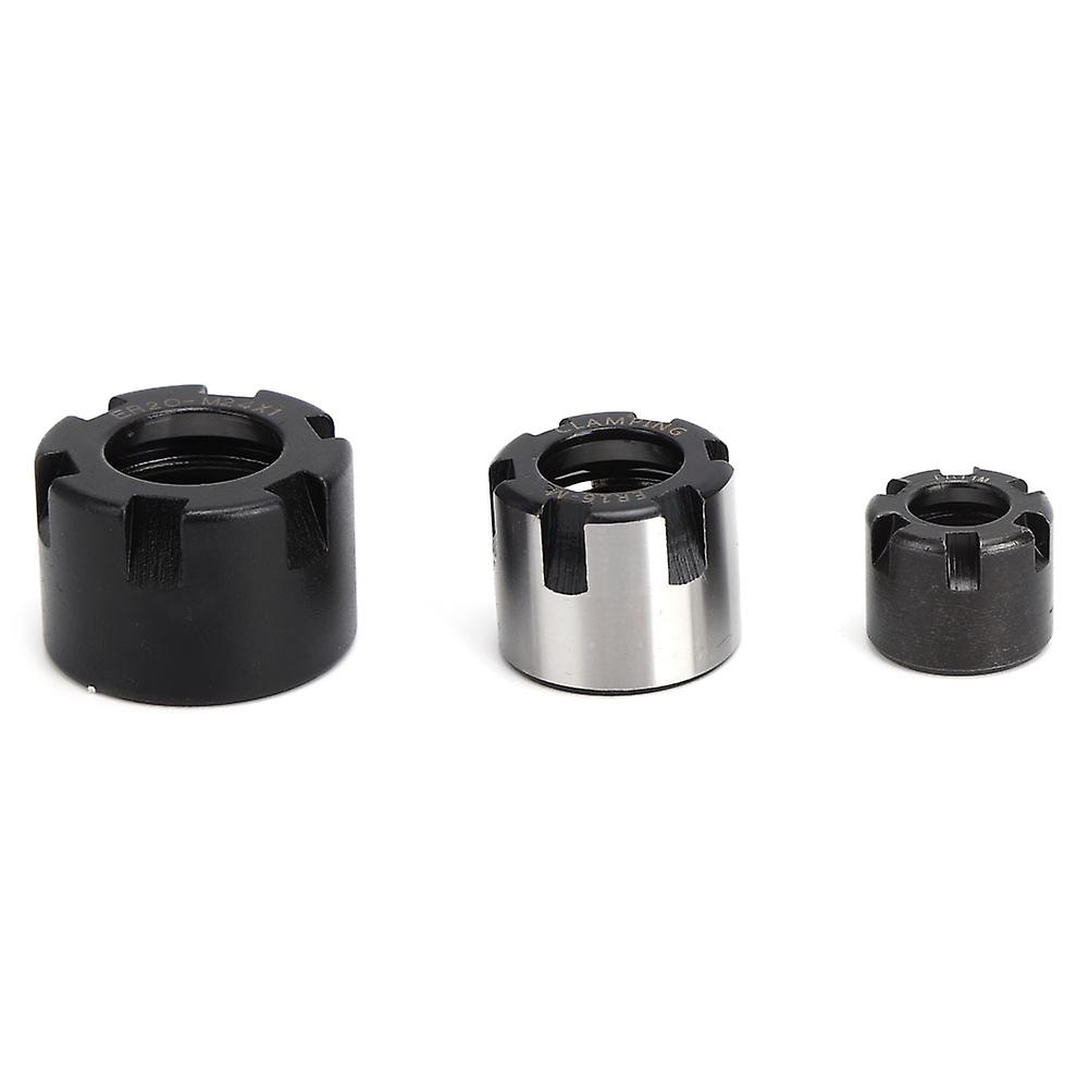 ER11M/16M/20M Collet Nut, 40pcs Steel Fasteners for CNC Engraving Machine
