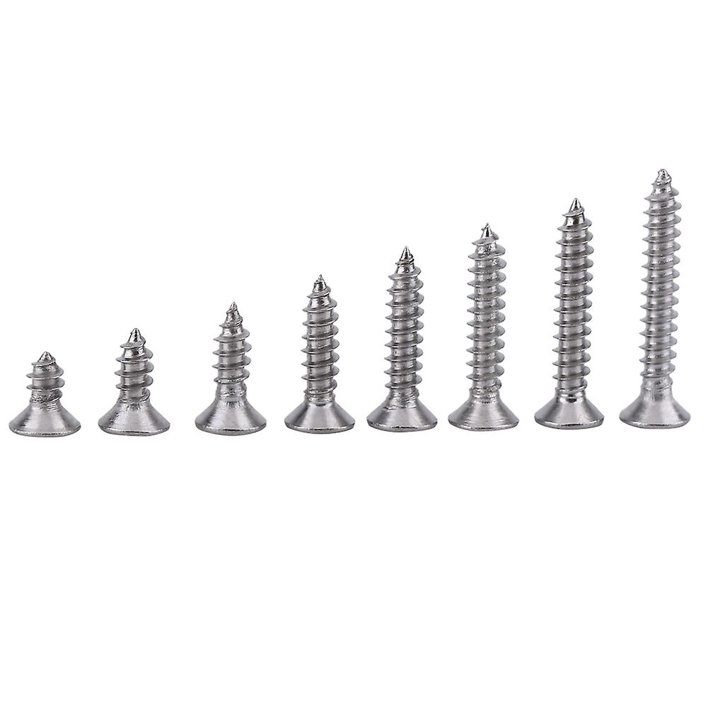 Practical M3 Countersunk Self Tapping Screws SS304 (Flat head)