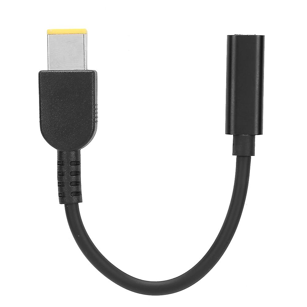Type-C Female to DC Adapter for Lenovo Power Line Square Port 11 x 5.0mm Male 17cm Power Cable