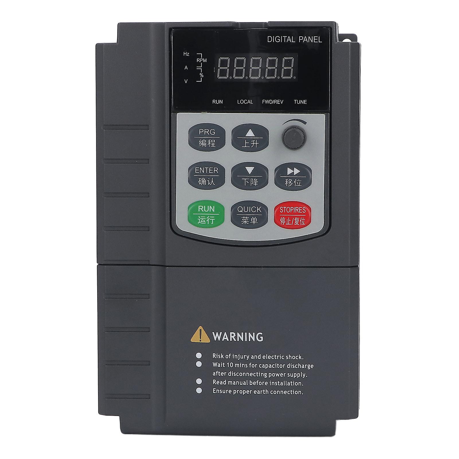 Variable Frequency Drive 3 Phase 1.5KW 2HP 380V Inverter
