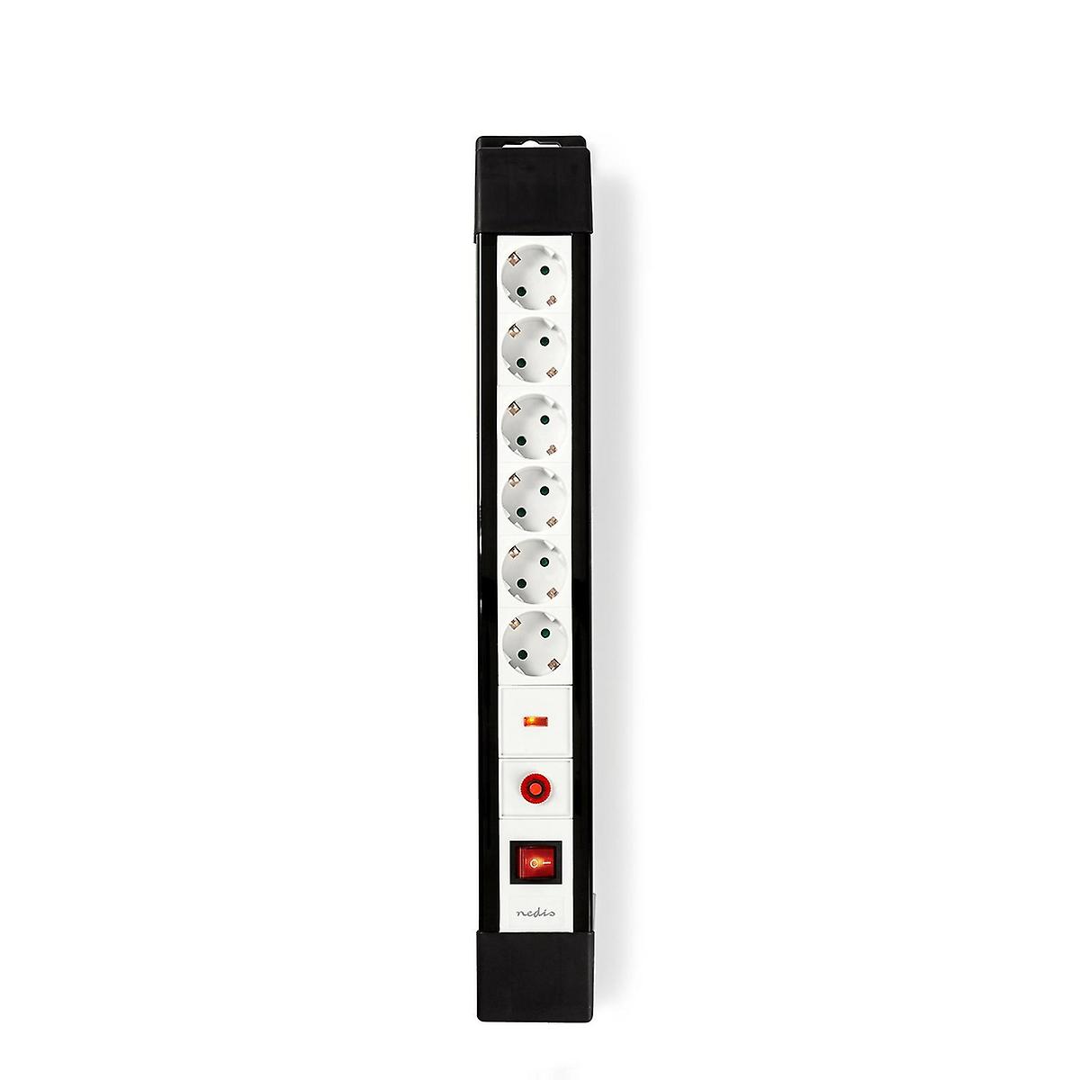 Power strips with surge protection | 6-Way | Grounded Plug / Type F (CEE 7/7) | 3.00 m | 3500 W | 16