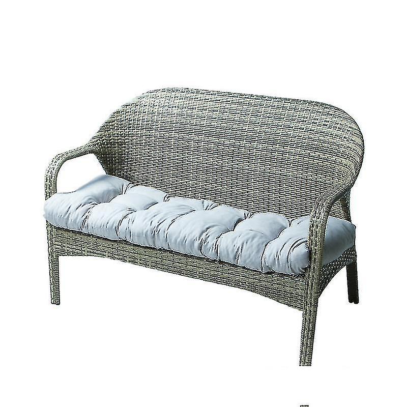 Lettino Mobili da giardino Patio Lettino Panca Cuscino grigio 50*130cm