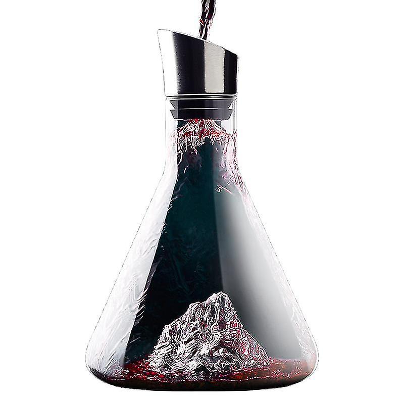 קרחון דקנטר יין אדום בית מעובה כלי יין מעובה מלון יוקרה היין היי אנד בקבוק