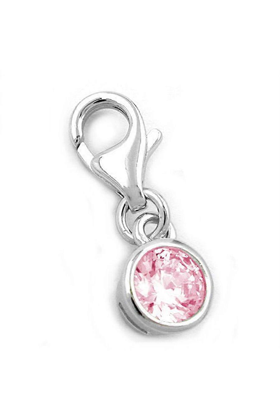 Pendant Charm Zirconia 5mm Silver 925 - Gl93164