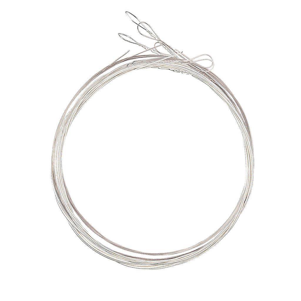Am08 Mandolin Strings Plated Steel&silver-plated Copper Wound Strings 1st-4th 010-034